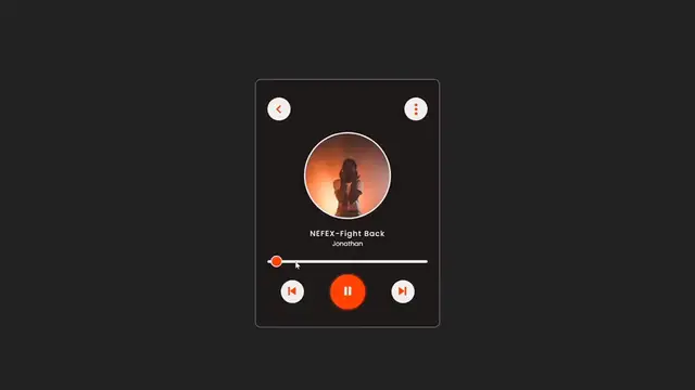 'Video thumbnail for Build Your Own Music Player with HTML, CSS, and JavaScript'