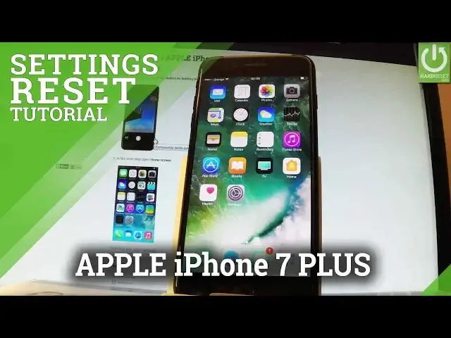 'Video thumbnail for How to Reset Settings in APPLE iPhone 7 Plus - Restore Settings'