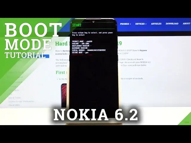 'Video thumbnail for How to enter Boot Mode in NOKIA 6.2 2019 – Enter & Use Bootloader'