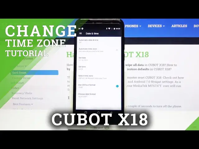 'Video thumbnail for How to Change Date and Time on CUBOT X18 – Date and Time Settings'