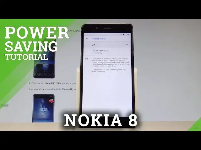 'Video thumbnail for How to Enable Power Saving Mode on NOKIA 8 - Save Battery |HardReset.Info'