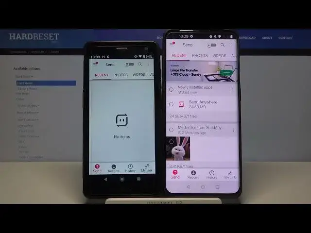 'Video thumbnail for How to Move Multimedia between RugGear RG655 & Android Phone – Send Anywhere App'