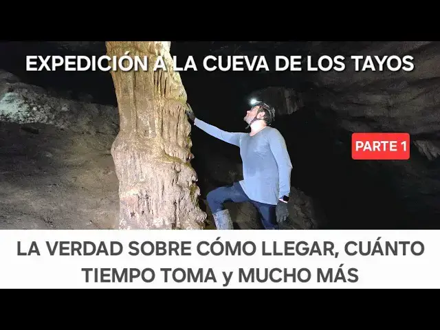 'Video thumbnail for ASÍ ES la EXPEDICIÓN a la CUEVA DE LOS TAYOS PARTE 1 😱'