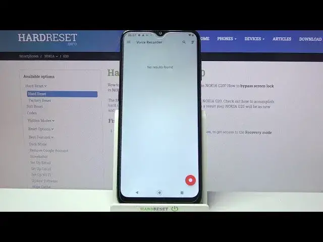 'Video thumbnail for How to Record Sounds on Nokia G20 – Use Voice Recorder'