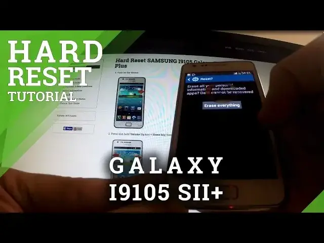 'Video thumbnail for Hard Reset SAMSUNG I9105 Galaxy S II Plus - wipe your Android device'