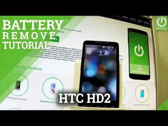 'Video thumbnail for How to Remove Battery in HTC HD2 - Force Restart / Open Back Cover'