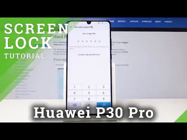 'Video thumbnail for How to Add a Lock Screen in Huawei P30 Pro - Screen Protection'