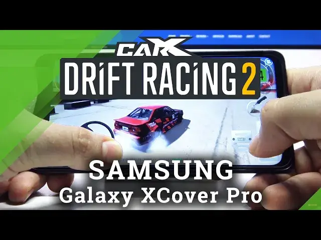 'Video thumbnail for Gameplay of CarX Drift Racing in Samsung Galaxy XCover Pro - Efficiency Test'