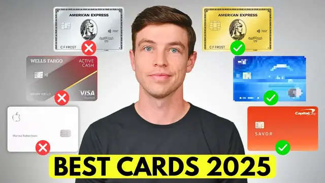 'Video thumbnail for The 7 BEST Credit Cards of 2025'