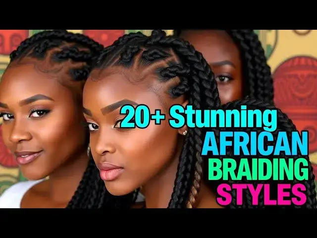 'Video thumbnail for 20+ Stunning African Hair Braiding Styles | Trendy & Easy Braids 2025'