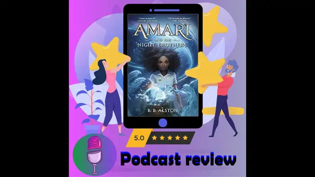 'Video thumbnail for Amari and the Night Brothers: Book By B. B. Alston - Book Review Podcast'