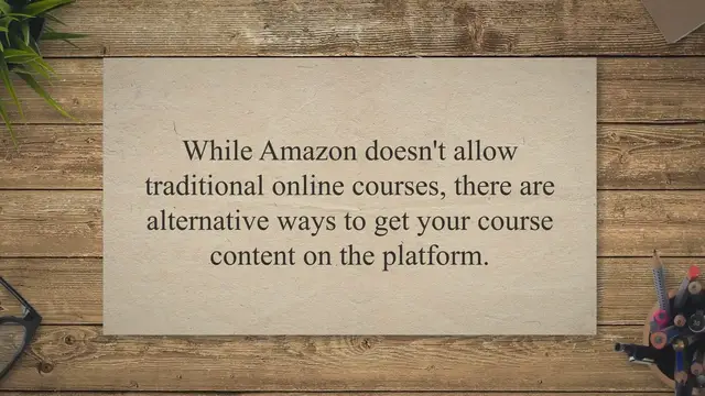 'Video thumbnail for How to Sell Courses on Amazon - 5 Clever Hacks [#5 is a Gem]'