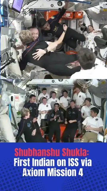 'Video thumbnail for Shubhanshu Shukla: First Indian on ISS via Axiom Mission 4'