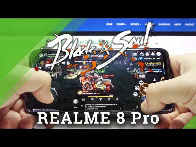 'Video thumbnail for Test Game Blade and Soul Revolution on REALME 8 Pro | Snapdragon 720G | 6 GB RAM | Gameplay Check'