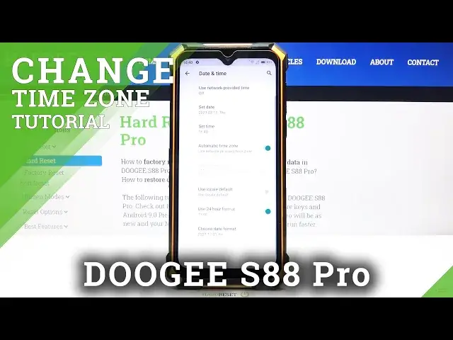 'Video thumbnail for How to Manage Date & Time in DOOGEE S88 Pro – Time Adjustment'