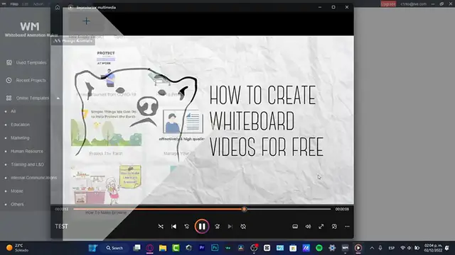 'Video thumbnail for Best Whiteboard Animation Software For YouTube For FREE (2024 Tutorial)'