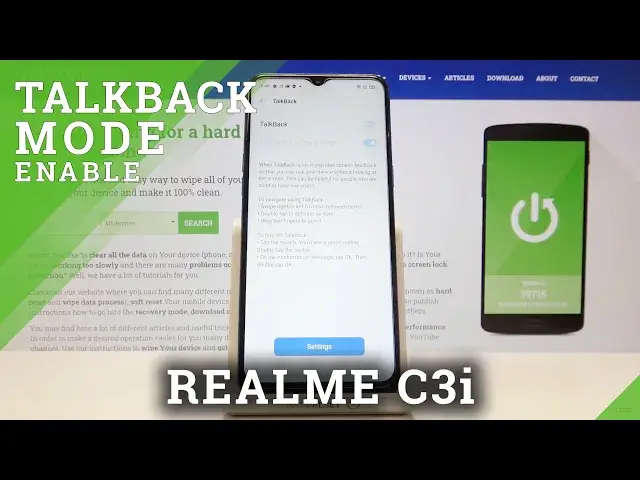 'Video thumbnail for How to Activate TalkBack on REALME C3i – Turn On TalkBack'