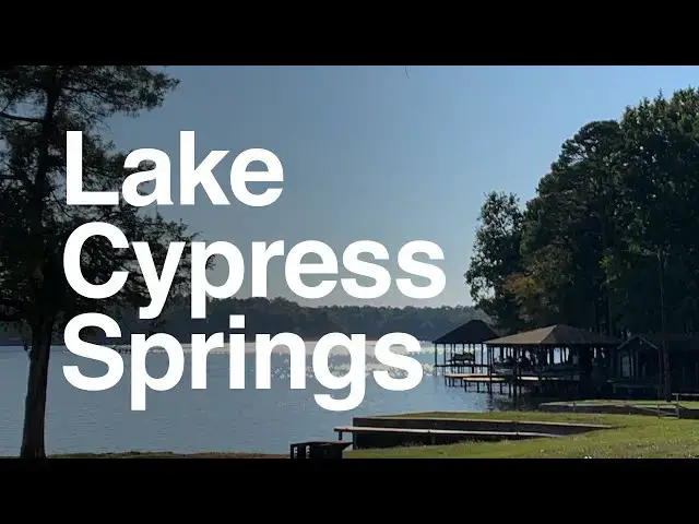 'Video thumbnail for Spotlight on Lake Cypress Springs: : Visitors guide for boating, fishing, camping, etc'