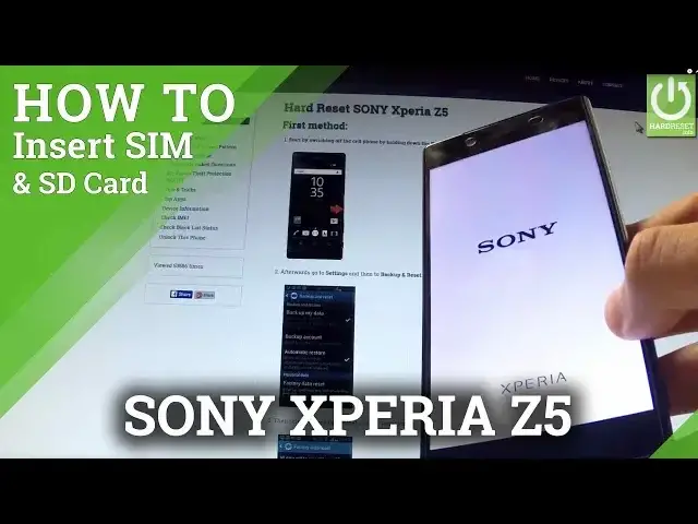 'Video thumbnail for How to Insert SIM and SD CARD in SONY Xperia Z5 - SIM Installation'