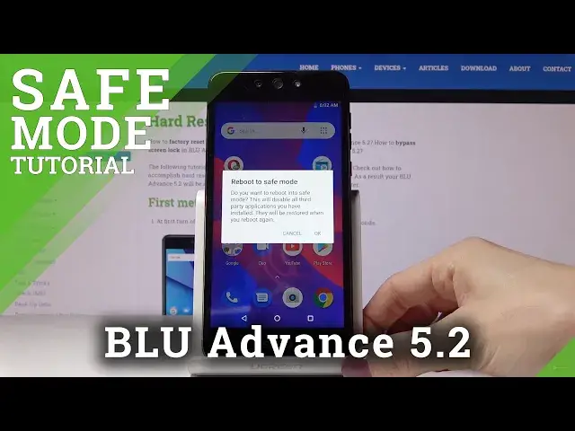 'Video thumbnail for How to Enter Safe Mode in BLU Advance 5.2 – Open & Close Safe Mode'