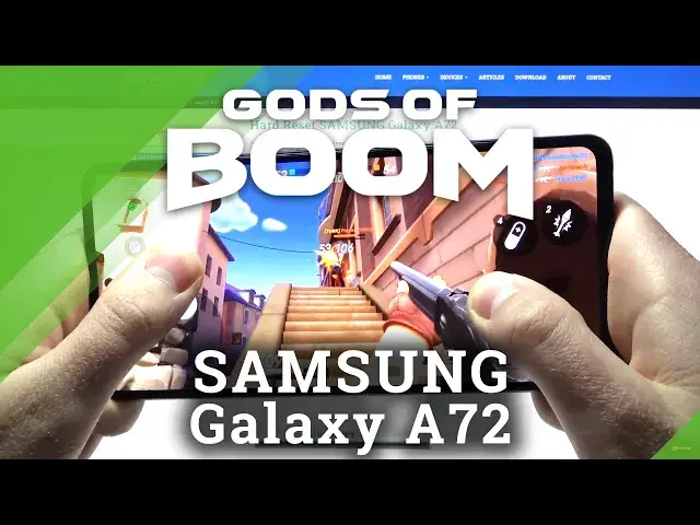 'Video thumbnail for Test Game Gods of Boom on SAMSUNG Galaxy A72 | Snapdragon 720G | 6 GB RAM | Gameplay - FPS Check'