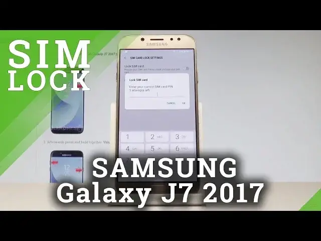 'Video thumbnail for How to Set Up SIM Lock in SAMSUNG Galaxy J7 2017 - PIN Settings |HardReset.info'