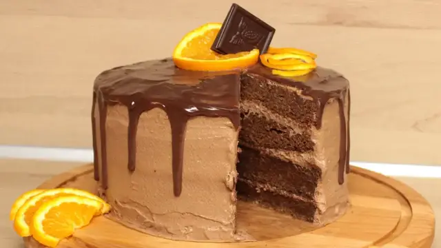 'Video thumbnail for Fudgy Orange Chocolate Cake You Can't Resist!'