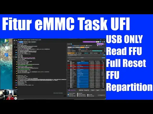 'Video thumbnail for FFU Via USB , eMMC Repartitioning , Read FFU | UFI Android Tool-BOX'