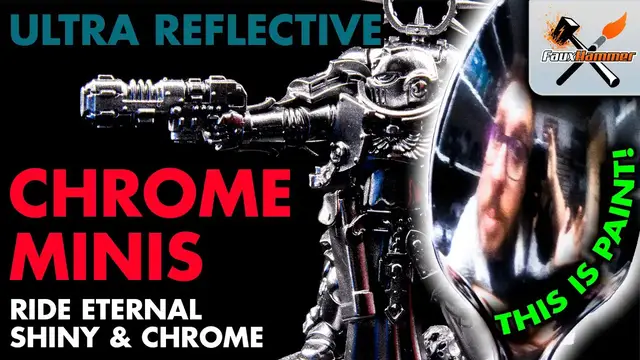 'Video thumbnail for How to Paint: Chrome Miniatures for Warhammer 40K & Age of Sigmar'