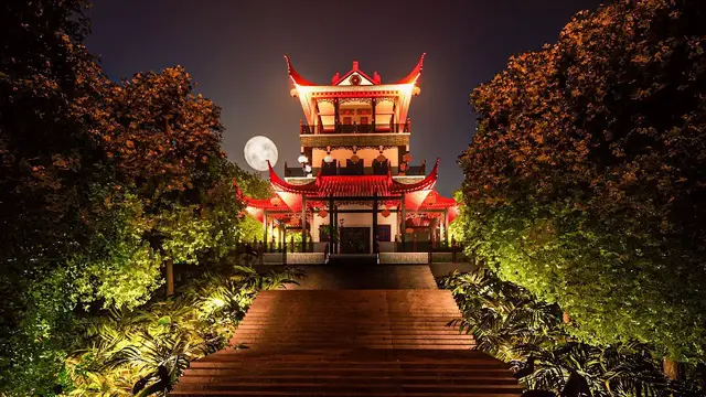 'Video thumbnail for Twinmotion 2021 Kung Fu Panda Temple | Twinmotion 2021 Chinese Temple Night Time Render | Ammar Khan'