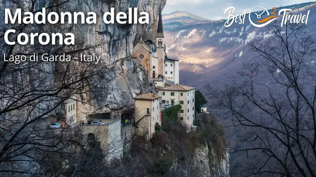 'Video thumbnail for Madonna della Corona at Lago di Garda in Italy'