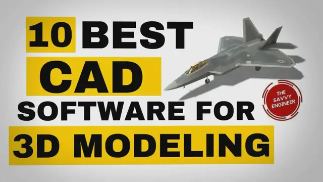 'Video thumbnail for 10 Best CAD Software For 3D Modeling in 2023'