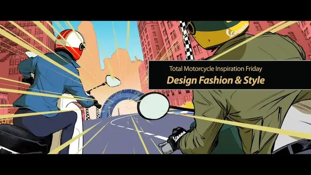 'Video thumbnail for Inspiration Friday: Design Fashion & Style - Vespa Scooters'