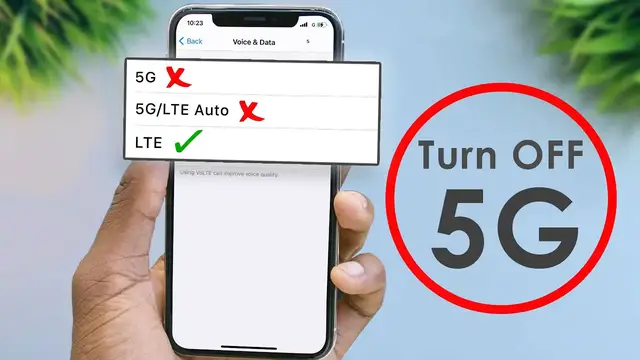 'Video thumbnail for How To Turn 5G OFF, LTE is Faster Than Ever!'
