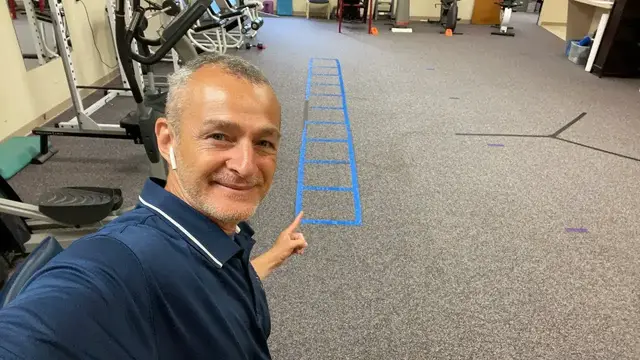 'Video thumbnail for Pickleball Footwork Drills After a Total Knee Replacement'