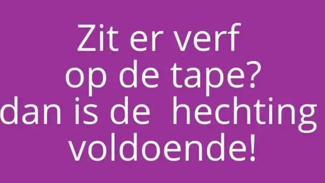 'Video thumbnail for Hechting oude verflaag'