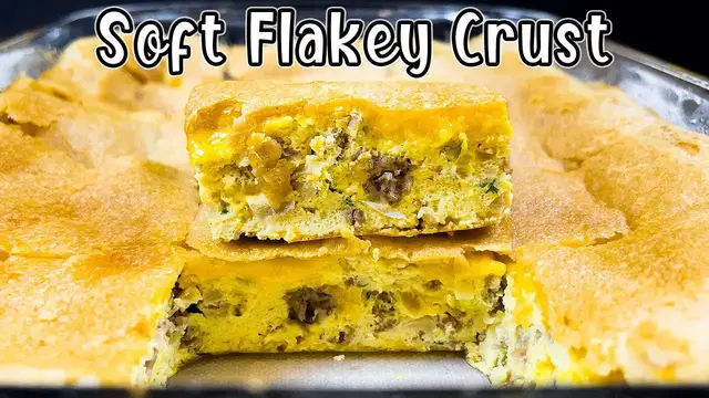 'Video thumbnail for Sunshine Crescent Roll Casserole'