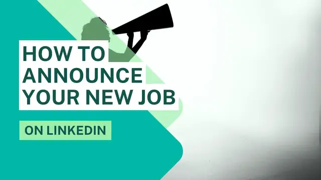 'Video thumbnail for How to Announce Your New Job on LinkedIn'