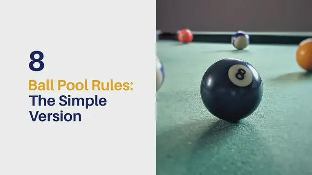 'Video thumbnail for 8 Ball Pool Rules: The Simple Version'