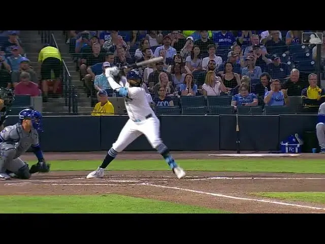 'Video thumbnail for Junior Caminero DRILLS a Solo Home Run! | 6th HR of 2025 | Tampa Bay Rays | 04/29/2025'