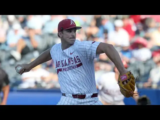 'Video thumbnail for Christian Foutch 2025 College Baseball Highlights! | Arkansas Razorbacks'