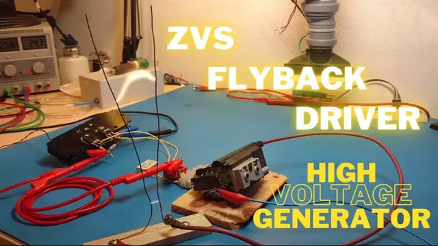 'Video thumbnail for DIY ZVS Flyback Driver High Voltage Generator'