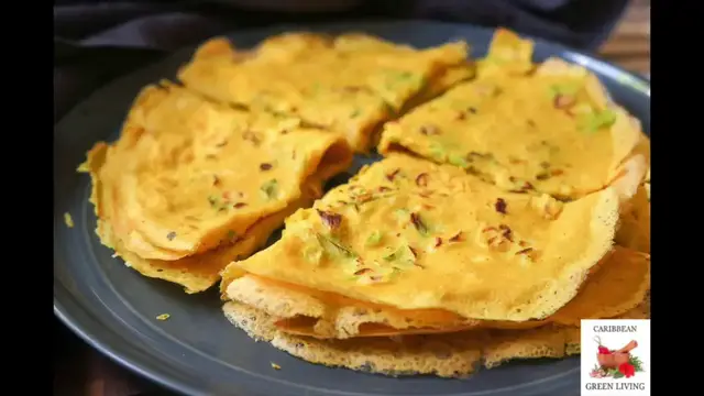 'Video thumbnail for Chickpea Flour Pancakes'