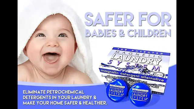 'Video thumbnail for Laundry Magnets Clean Laundry Detergent Free'