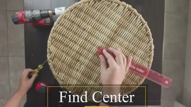 'Video thumbnail for How To Make A Basket Light With Pendant Light Kit'