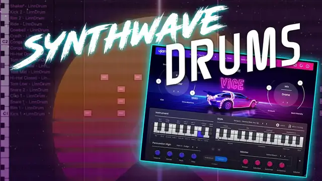 'Video thumbnail for How To Create Synthwave Drums, Fast'