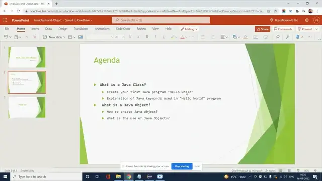 'Video thumbnail for What is Java Class and Object? | TECHLISTIC.COM'