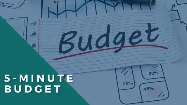 'Video thumbnail for 5 MINUTE BUDGET: How to Create a Simple Budget Using Google Sheets'