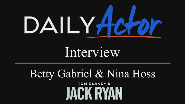 'Video thumbnail for Betty Gabriel and Nina Hoss - Jack Ryan Interview'