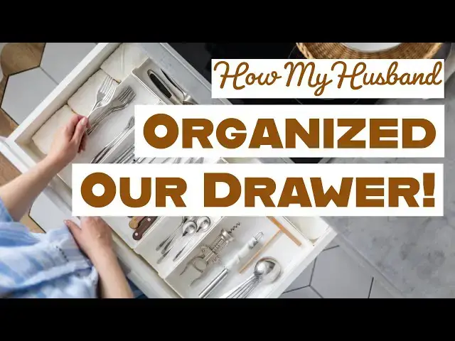 'Video thumbnail for My Husband’s Genius Hack for the Most Organized Utensil Drawer!'
